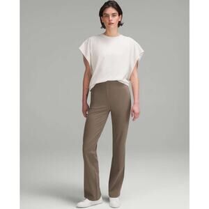 Lululemon Smooth Fit Pull-On High-Rise Pant Size 4 Nomad - Inseam 32 NWOT